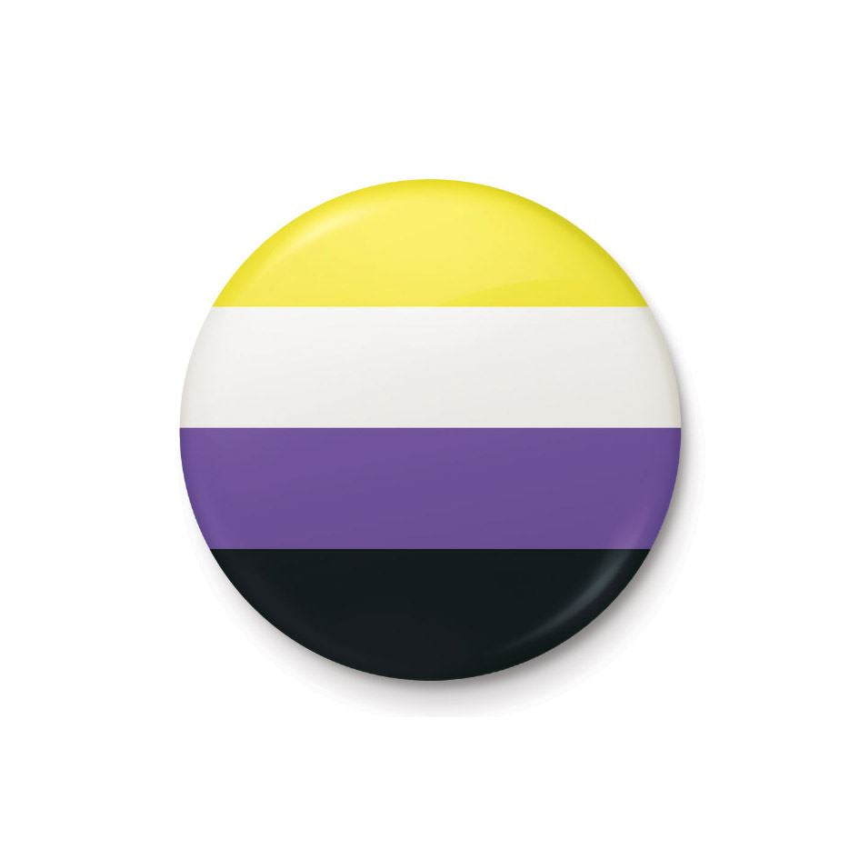 PRIDE (NON BINARY) BADGE