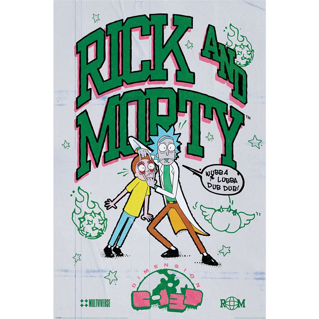 RICK AND MORTY (BODEGA UNIVERSE) MAXI POSTER