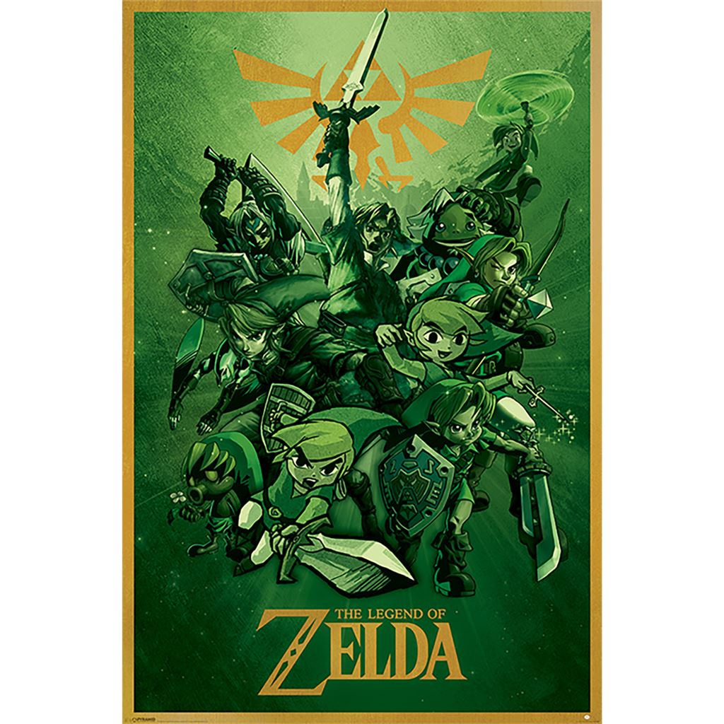 THE LEGEND OF ZELDA (LINK) MAXI POSTER