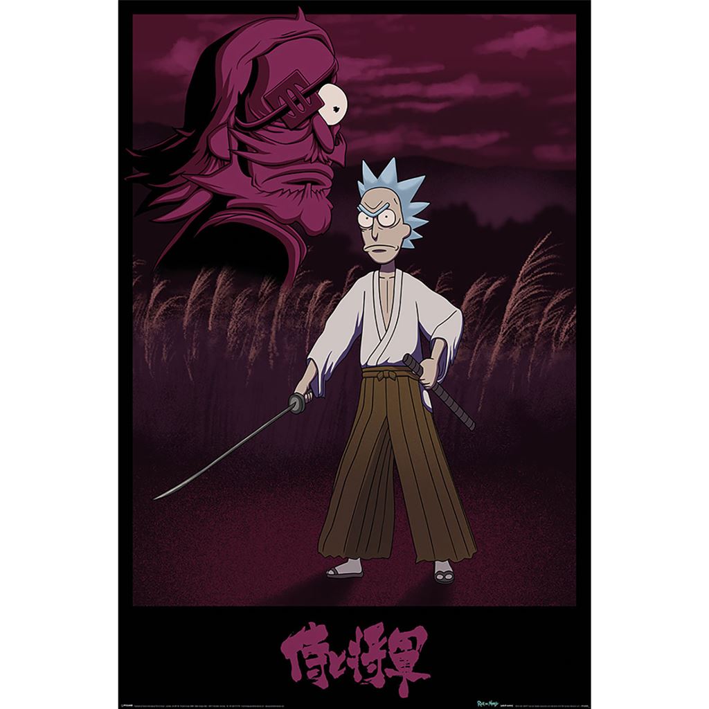 RICK AND MORTY (SAMURAI RICK) MAXI POSTER