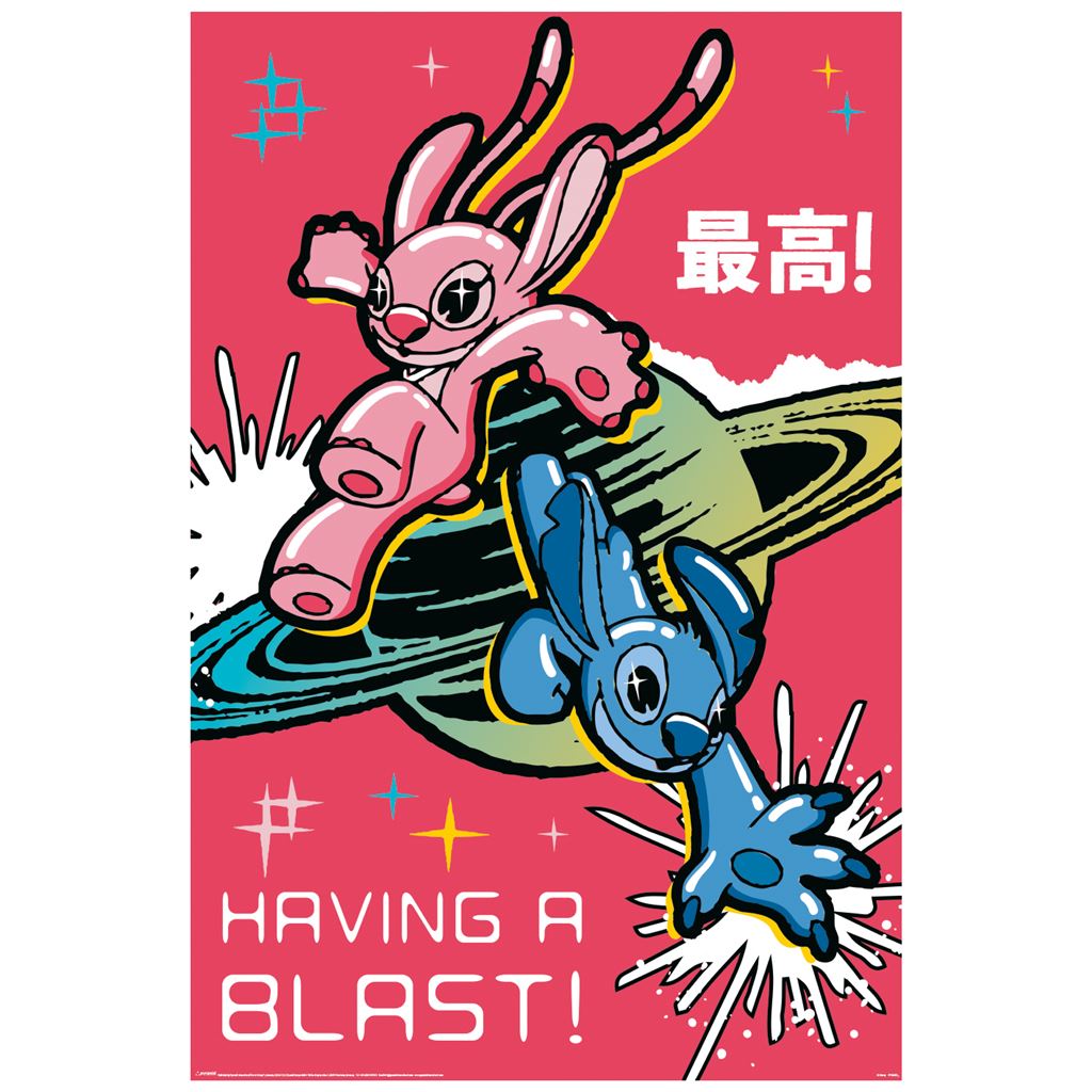 STITCH (HAVING A BLAST) MAXI POSTER