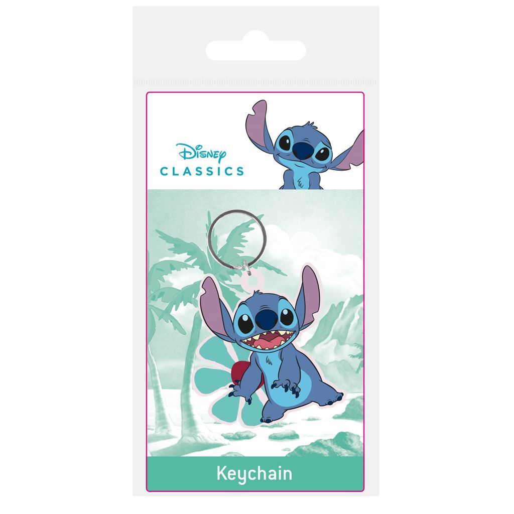 LILO & STITCH (STITCH SMILE) PVC KEYCHAIN