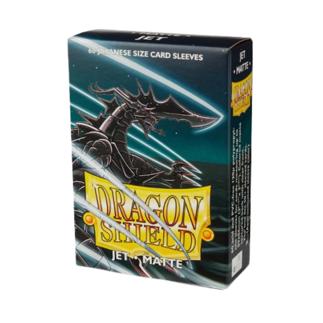 Dragon Shield Matte Japanese Size Sleeves 60pk Jet