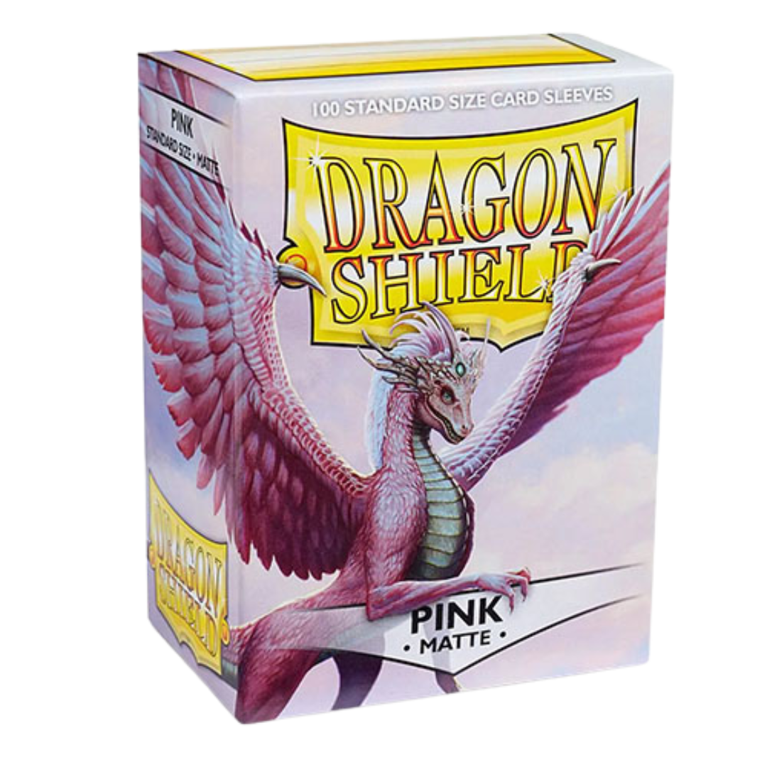 Dragon Shield - Matte Standard Size Sleeves 100pk - Pink