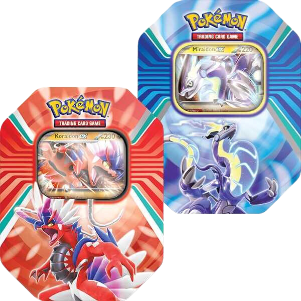 Pokemon Paldea Legends Tins