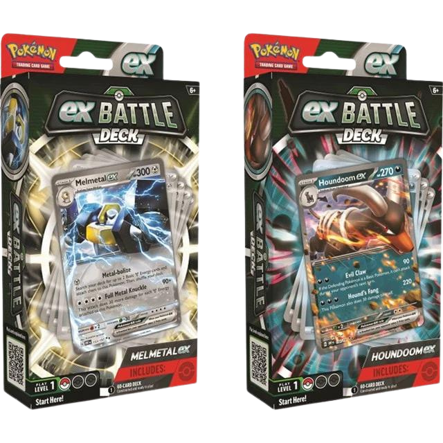 Pokémon TCG: Melmetal and Houndoom ex Battle Decks