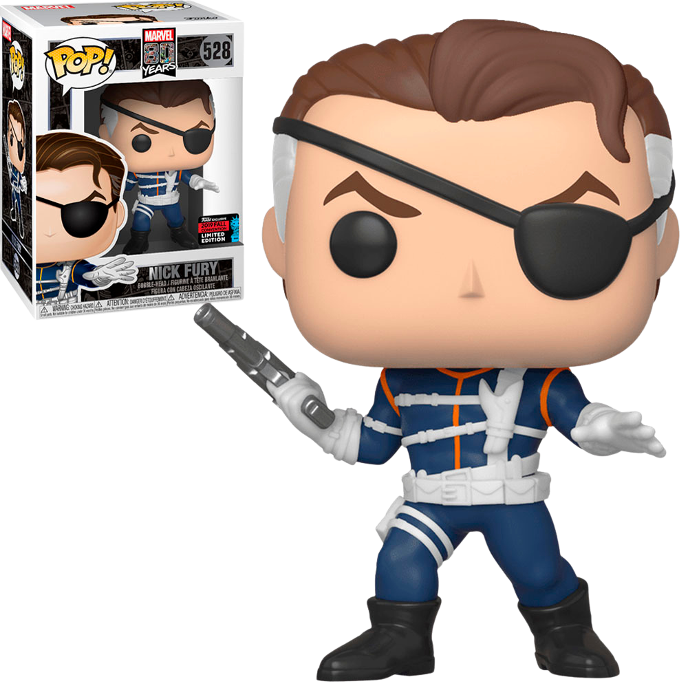 Funko Pop! Marvel 80 Years Nick Fury 2019 Fall Convention Limited Edition (528)