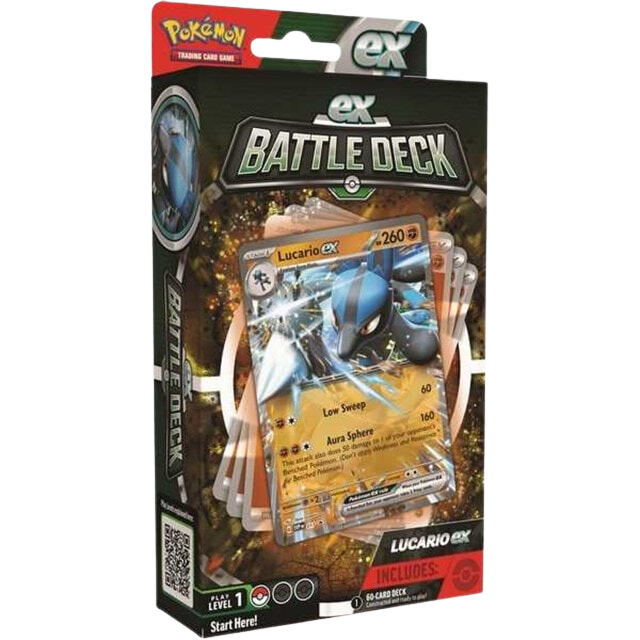 Pokémon TCG: Lucario and Ampharos EX Battle Decks