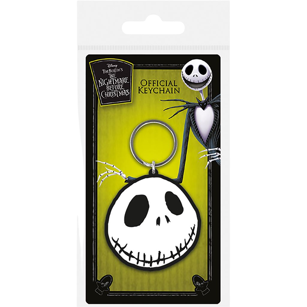 NIGHTMARE BEFORE CHRISTMAS (JACK) PVC KEYCHAIN