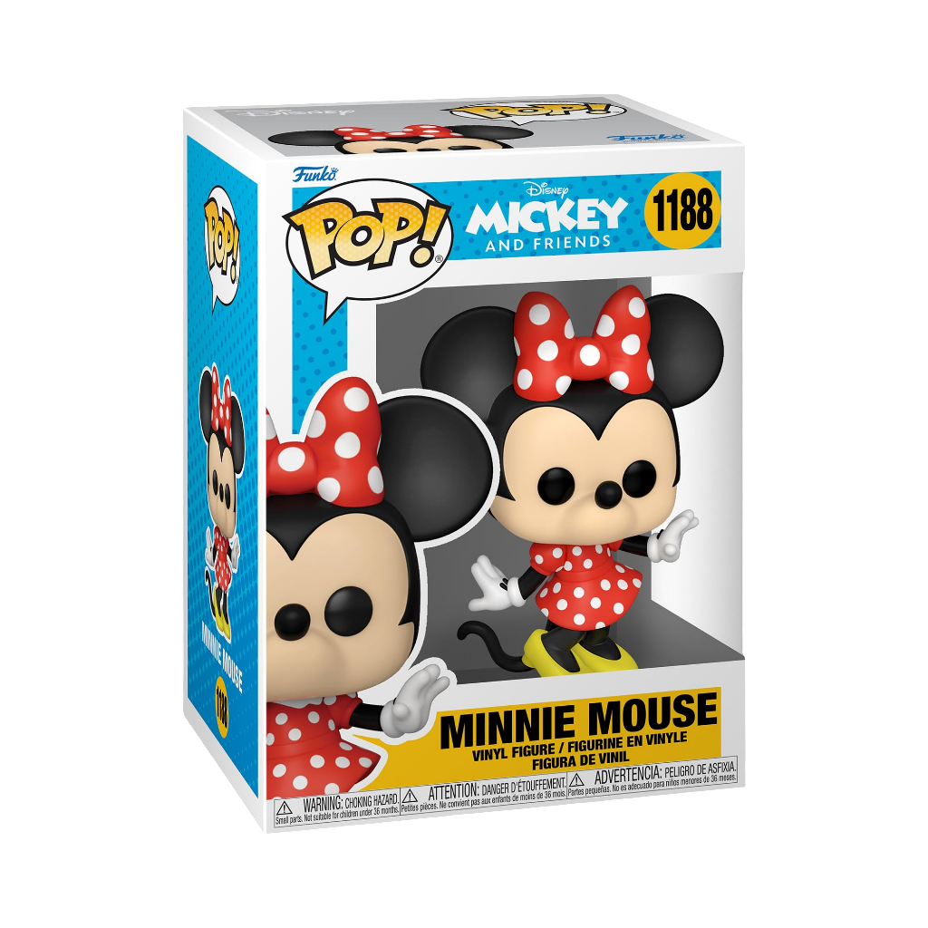 Mickey and friends minnie mouse funko pop figure 1188