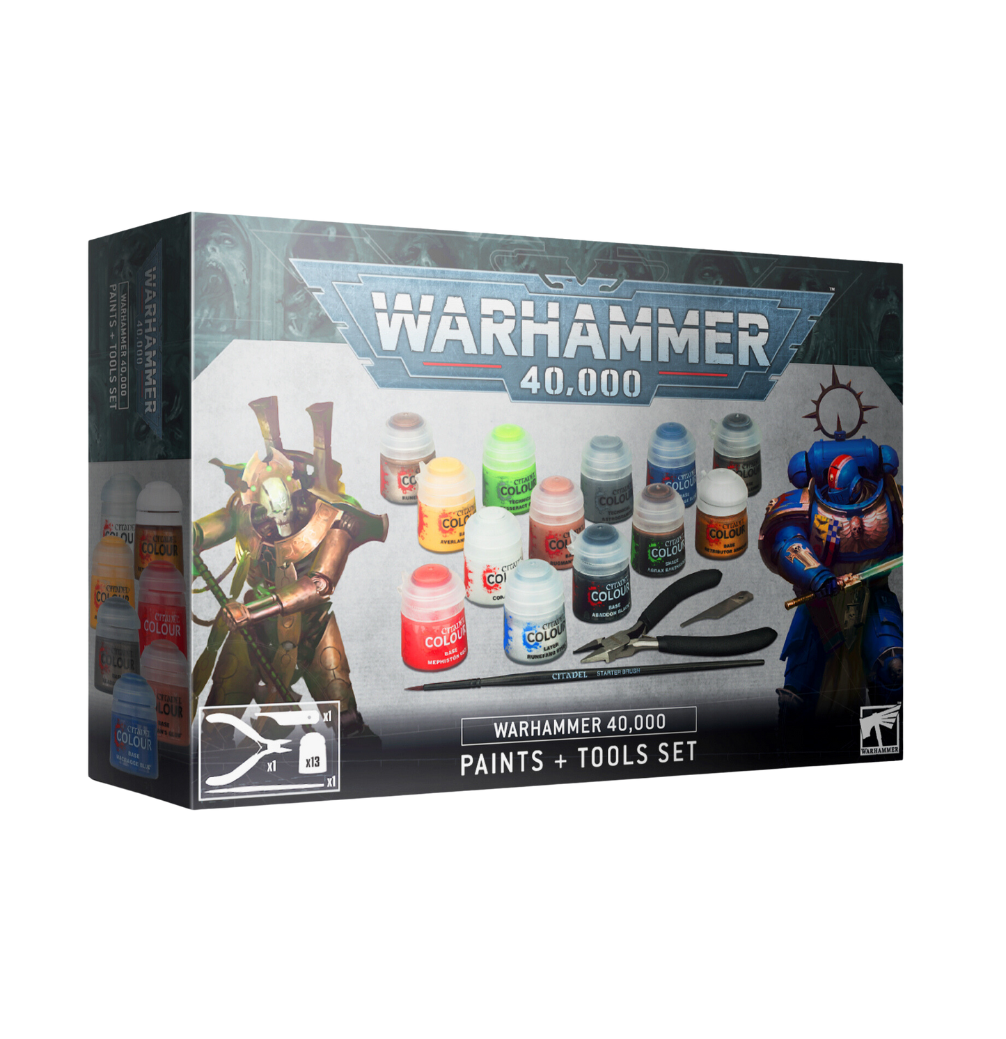 Warhammer 40,000 Paints + Tools Set