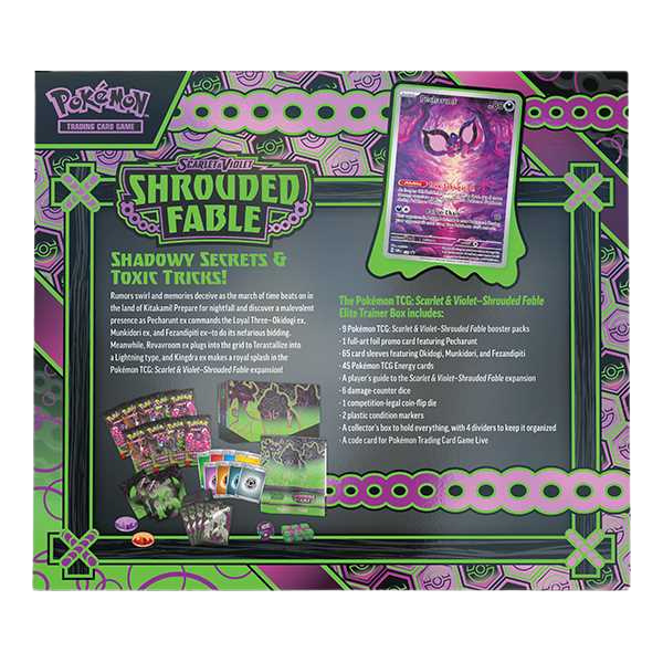 Pokémon TCG: Scarlet & Violet 6.5 - Shrouded Fable - Elite Trainer Box