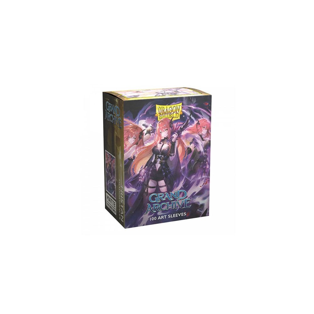 Dragon Shield - Matte Standard Size Sleeves 100pk - Grand Archive Tristan Shadowdancer