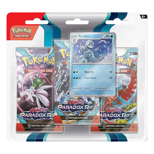 Pokémon TCG: Scarlet & Violet 4 - Paradox Rift - 3-Pack Blister