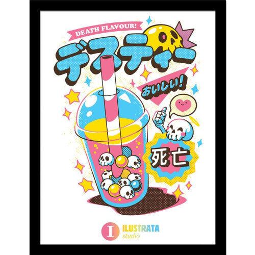 Ilustrata (Death Bubble Tea) Collector Print
