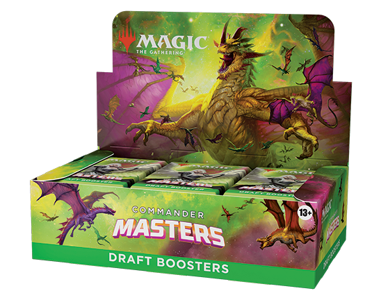 Magic the Gathering Commander Masters Draft booster box