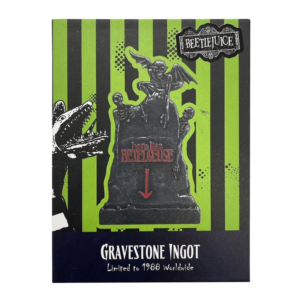 Beetlejuice Limited Edition Gravestone Ingot