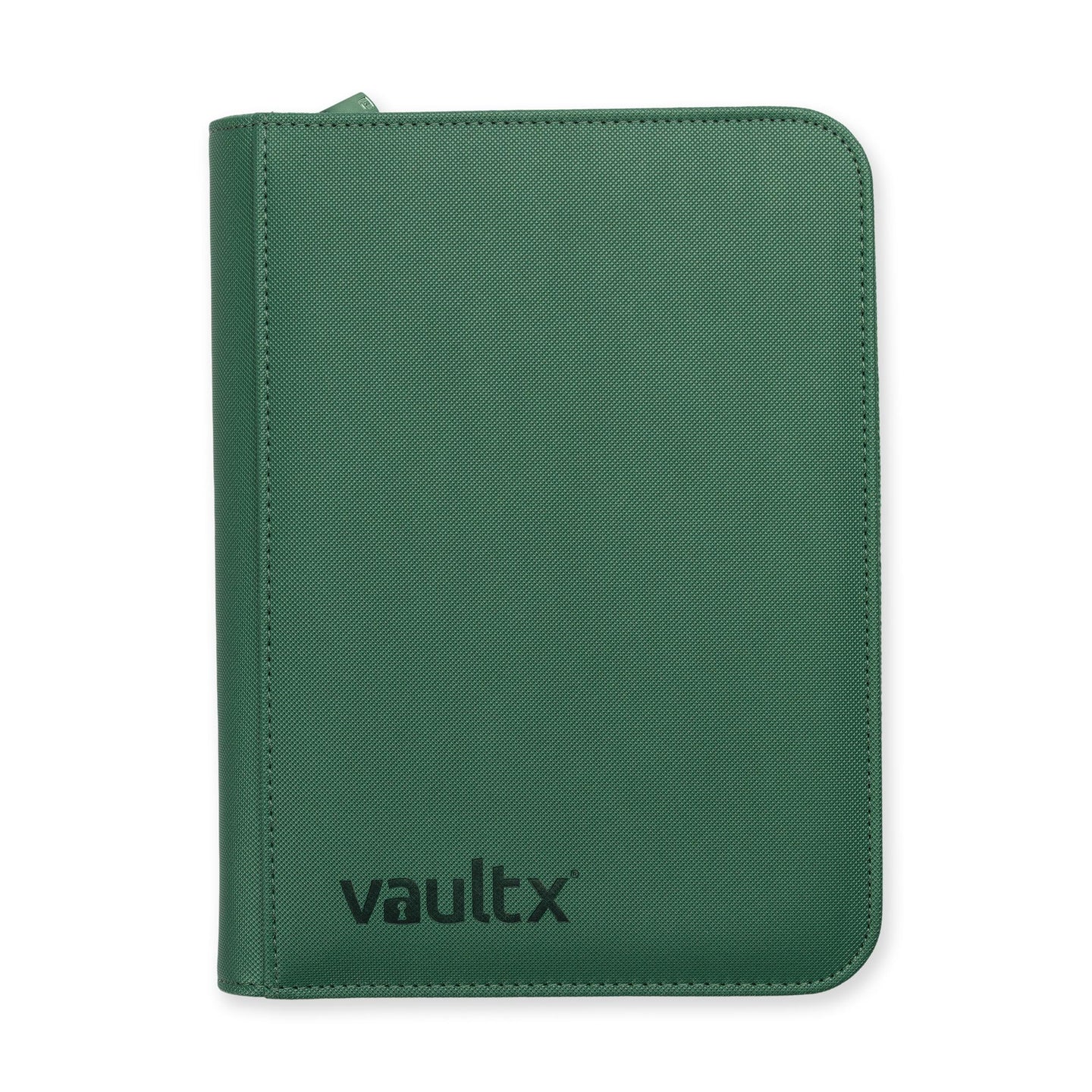 Vault X 4 Pocket Zip Binder Metallic Green