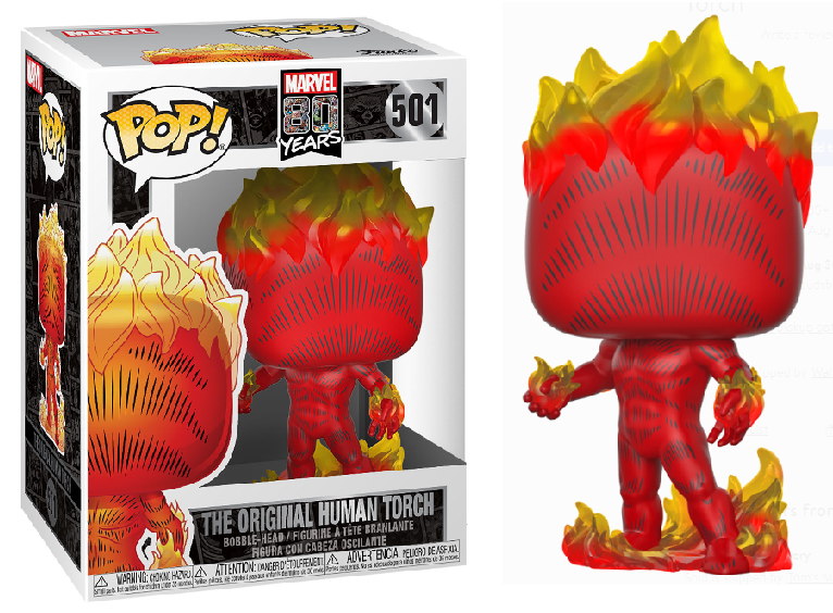 Funko POP Marvel 80 Years Original Human Torch #501