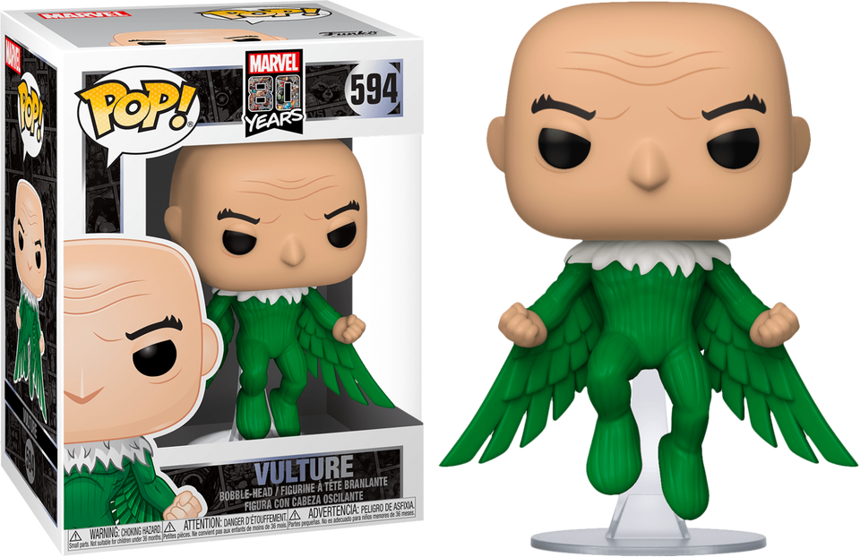 80th Anniversary Official Spiderman Marvel Comics Funko Pop Vulture