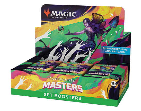 Magic the Gathering Commander Masters set booster box