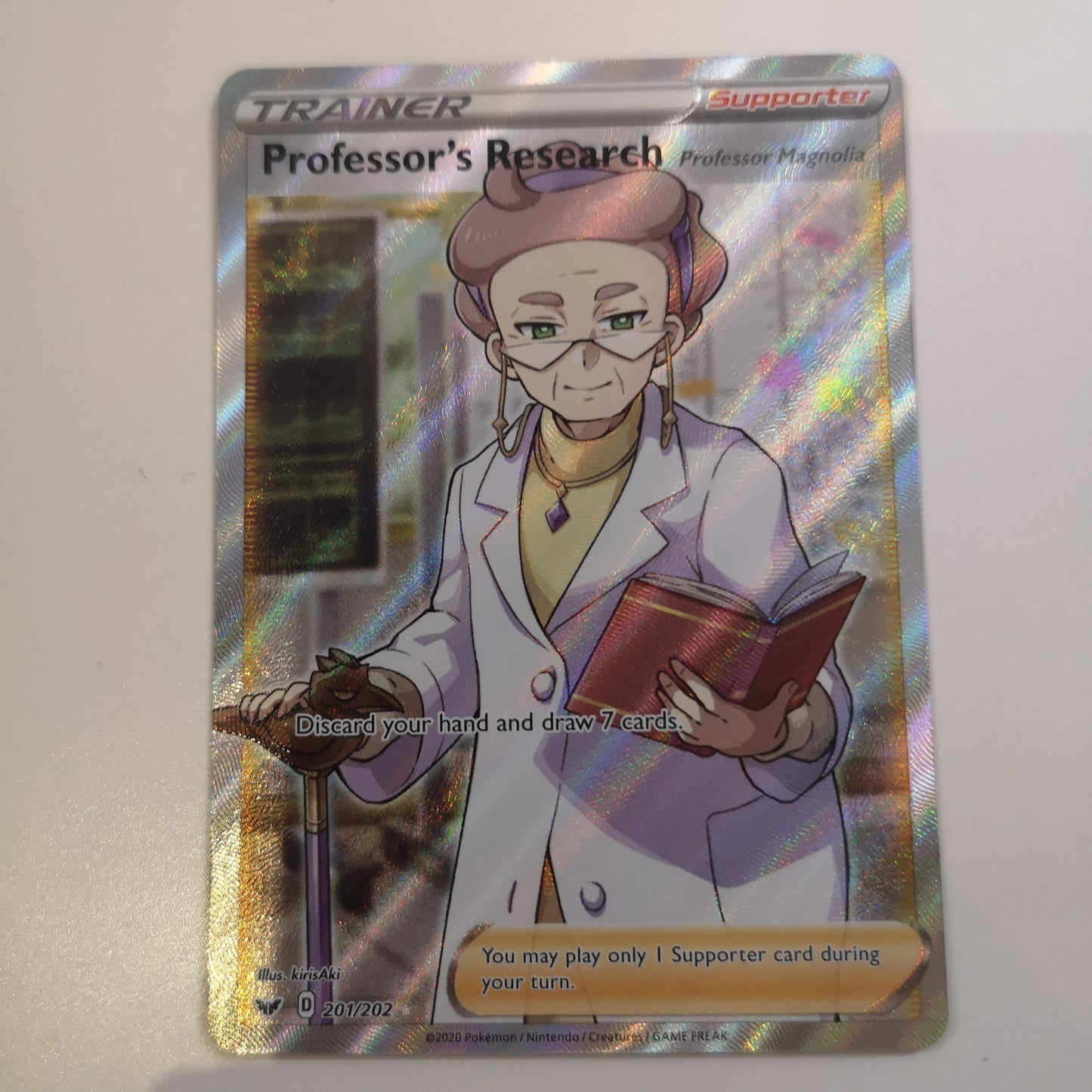 Pokemon Trainer Professor's Research 201/202
