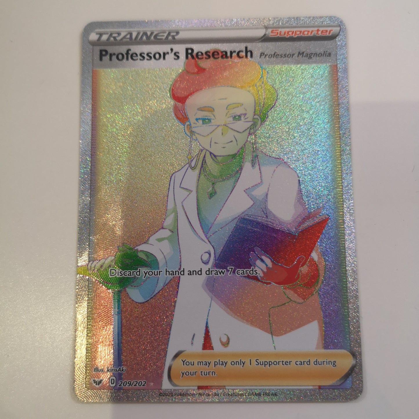 Pokemon Trainer Professor's Research 209/202