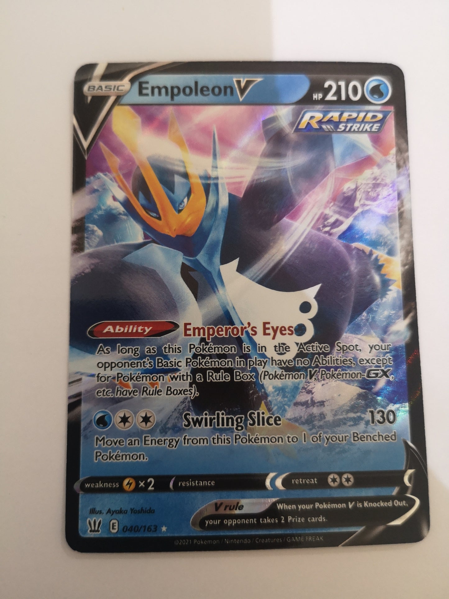 Pokemon Empoleon V 040/163