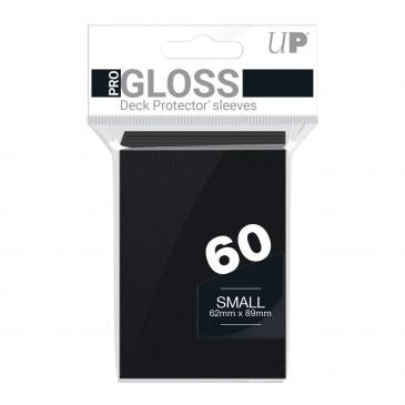 Ultra Pro Gloss 60ct Black Small Sleeves