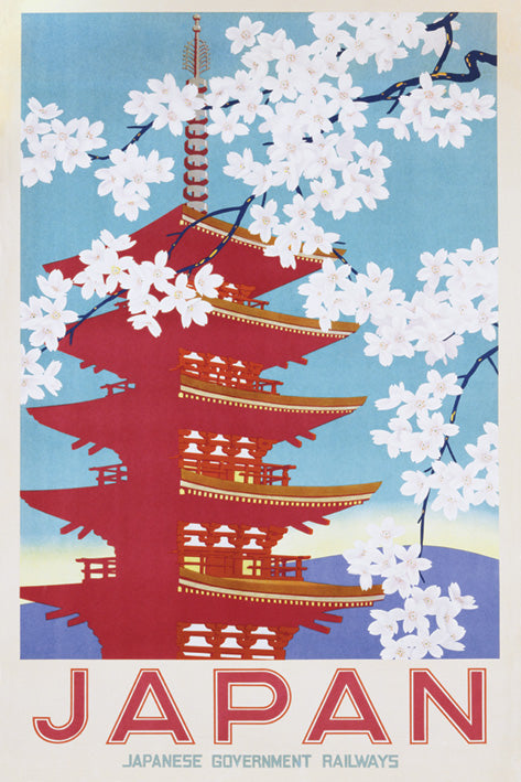 Japan Railways (Blossom) Poster 14
