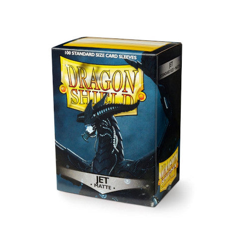 Dragon Shield Matte Standard Sleeves 100pk Jet