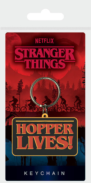Stranger Things (Hopper Lives) Keychain