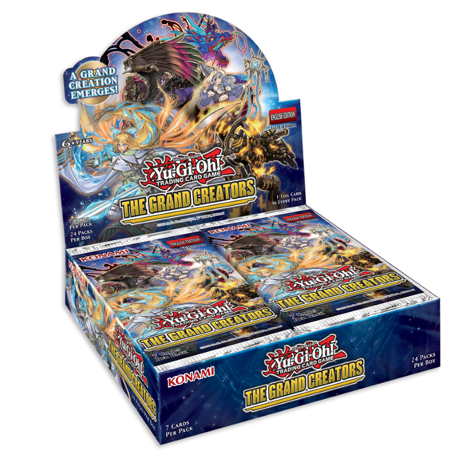 Yu-Gi-Oh! The Grand Creators Booster Case (12x Booster Boxes)