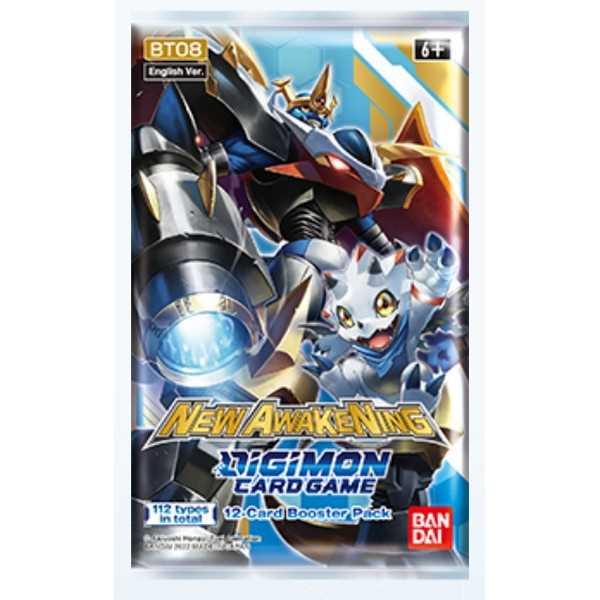 Digimon Card Game New Awakening Booster Pack BT08