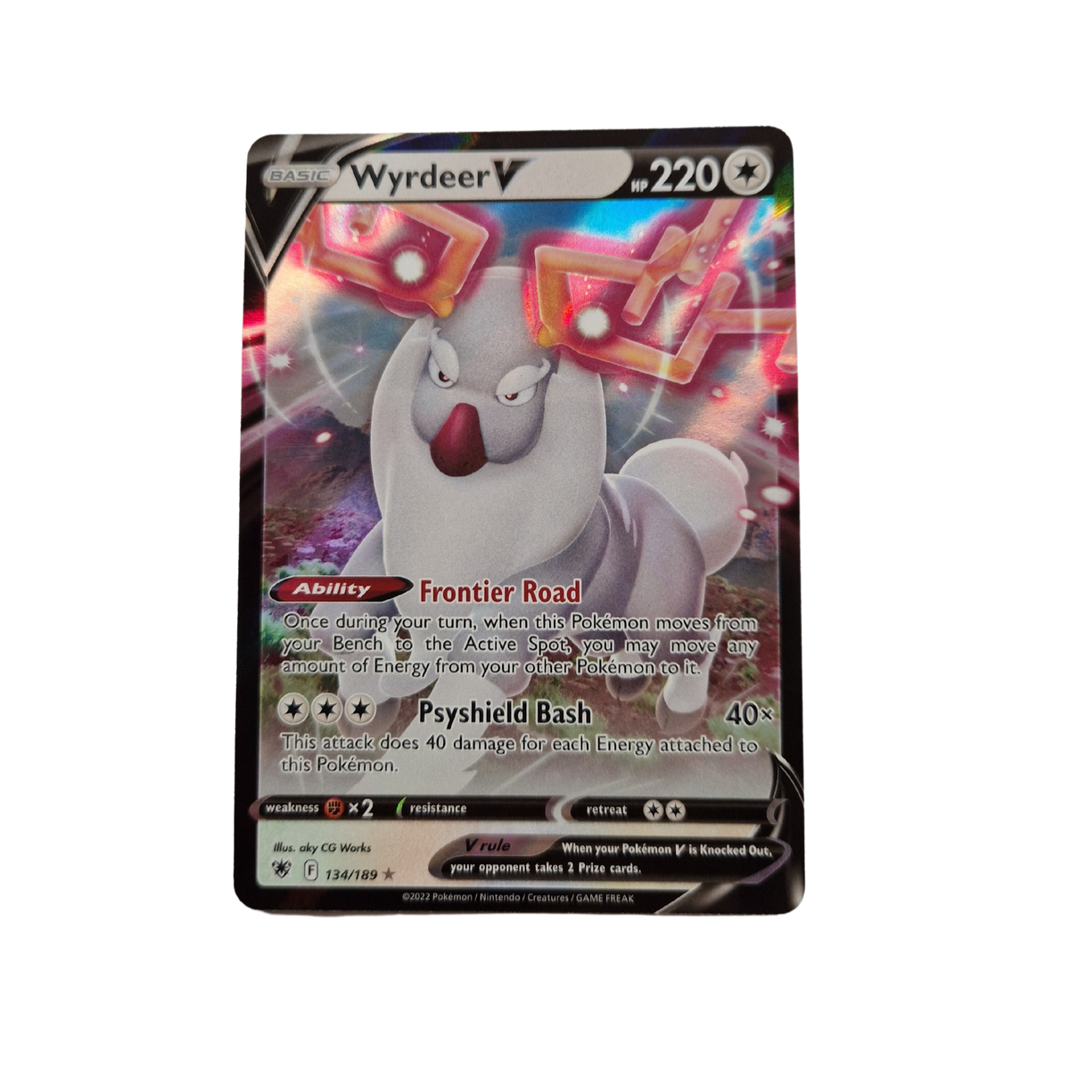 Pokemon Wyrdeer V 134/189 – Unified Cards