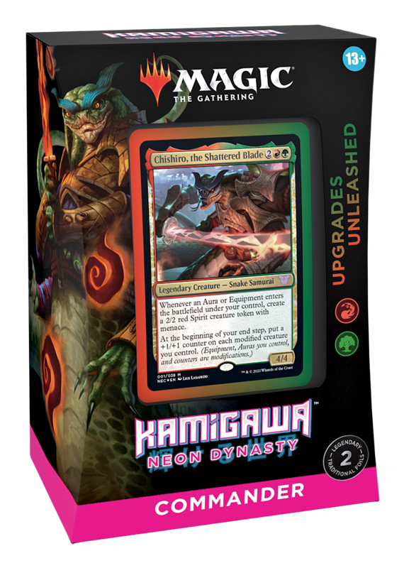 Magic The Gathering Kamigawa Neon Dynasty Commander Decks