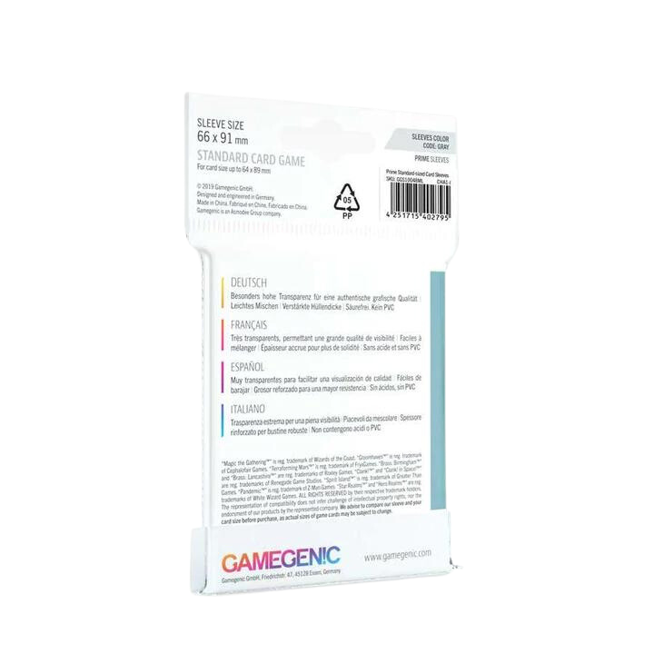 Gamegenic PRIME Standard Card Game Sleeves: 66 x 91 mm (50)