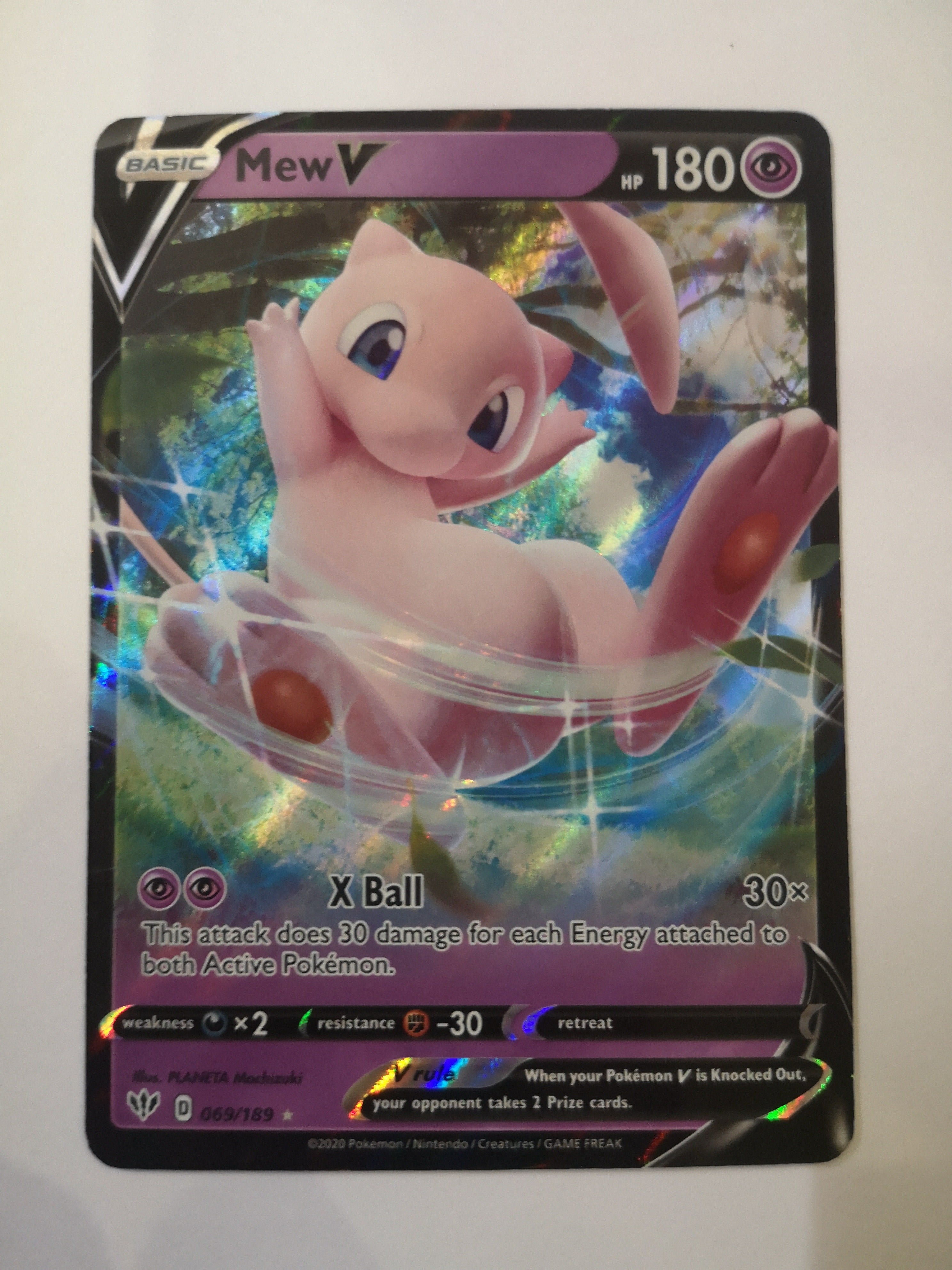 Pokemon Mew V 069/189 – Unified Cards