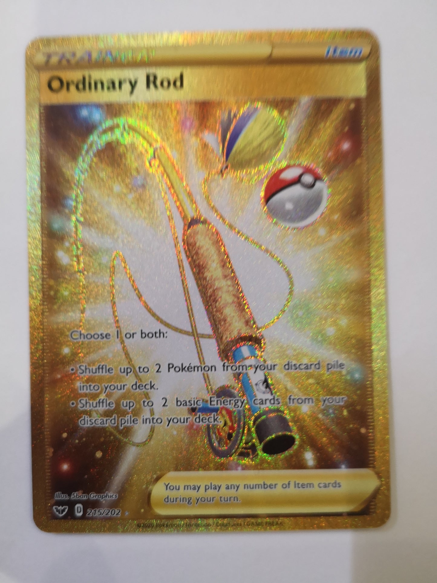 Pokemon Ordinary Rod 215/202