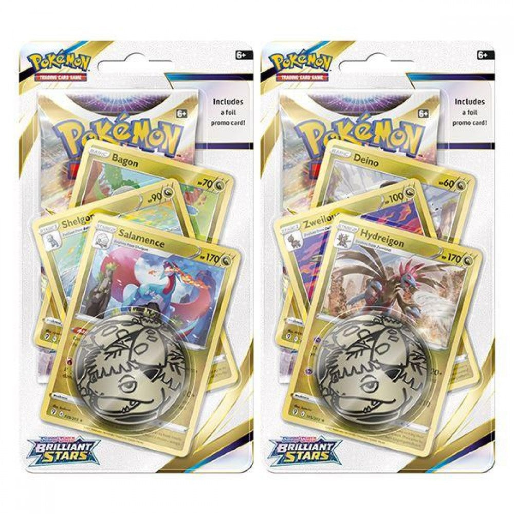 Pokemon Brilliant Stars Checklane Blisters
