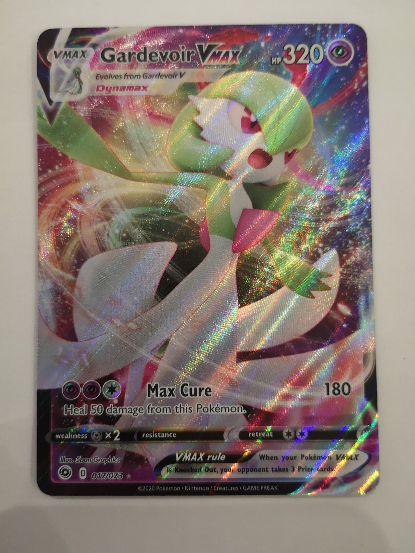 Pokemon Gardevoir VMAX 017/073