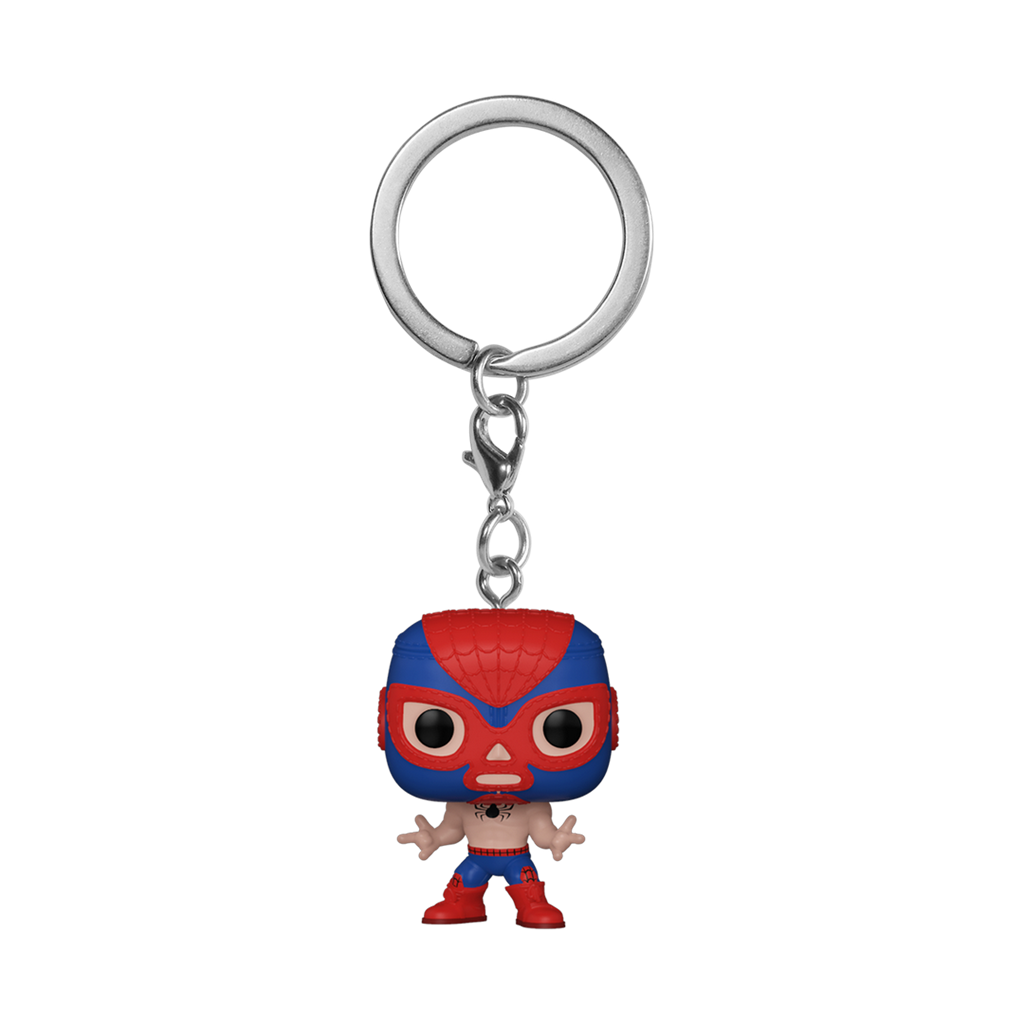 FUNKO POP! POP KEYCHAIN: MARVEL LUCHA LIBRE - SPIDER-MAN - SPIDER-MAN
