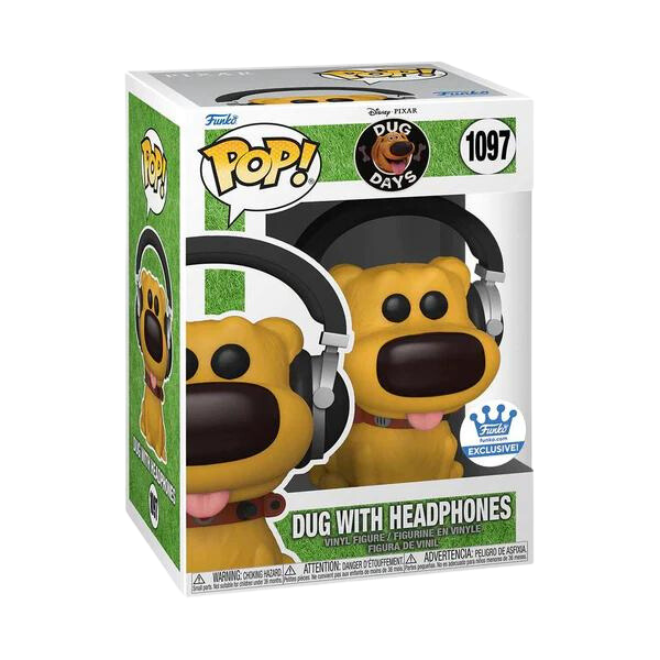 POP!-Dug Days Dug w/Headphones Funko Web Excl