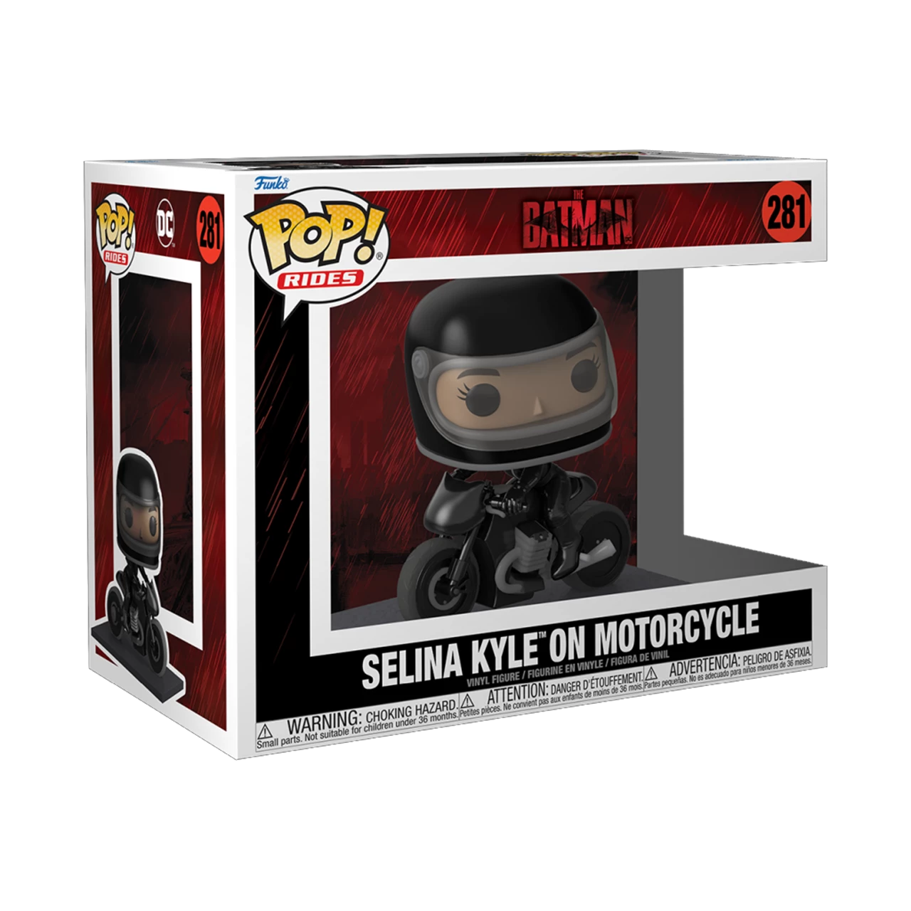 Batman POP! Rides Deluxe Vinyl Figure Selina on Motorcycle 15 cm