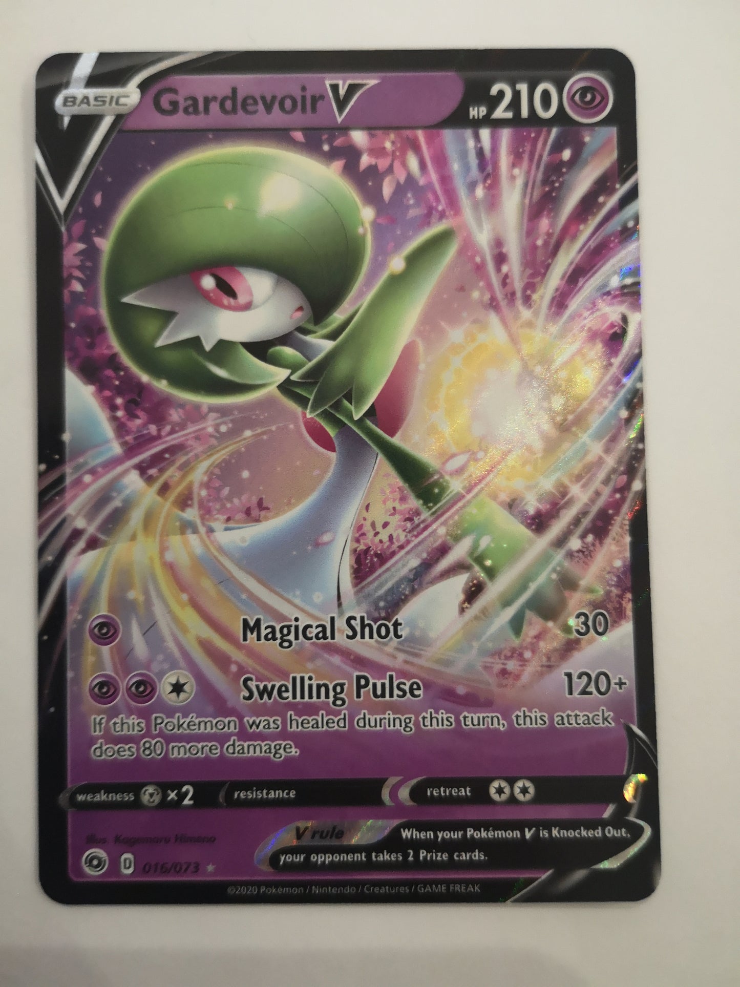 Pokemon Gardevoir V 016/073