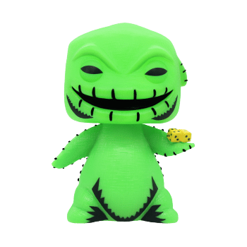 Funko POP Disney: The Nightmare Before Christmas BLKLT- Oogie