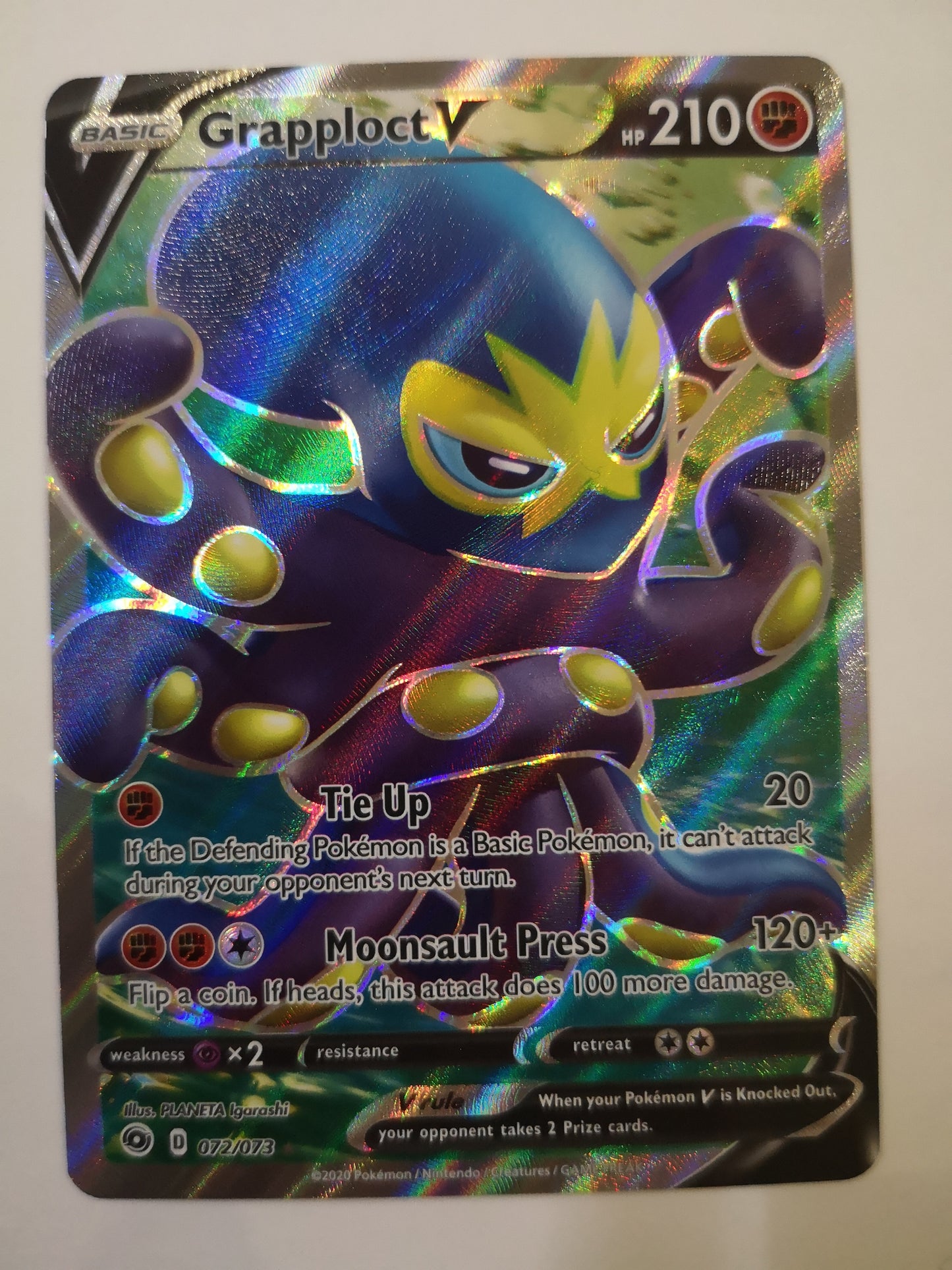 Pokemon Grapploct V 072/073