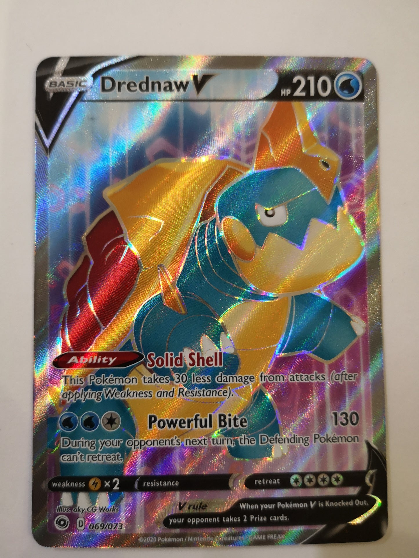 Pokemon Drednaw V 069/073