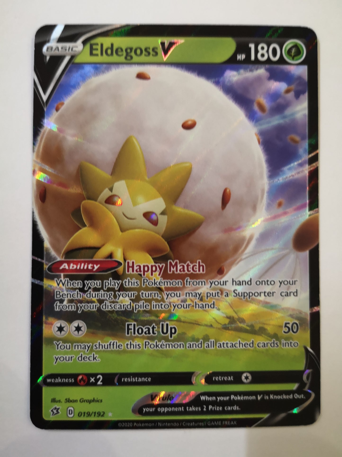 Pokemon Eldegoss V 019/192