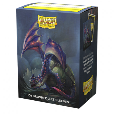 DRAGON SHIELD STANDARD SIZE BRUSHED ART SLEEVES - HUEY (100 SLEEVES)